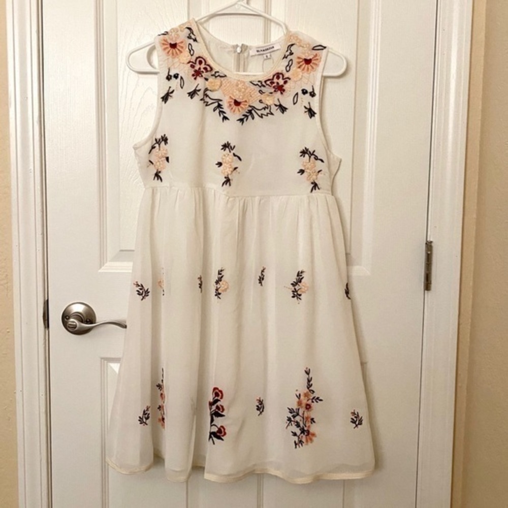 Glamorous Embroidered Princess Dress